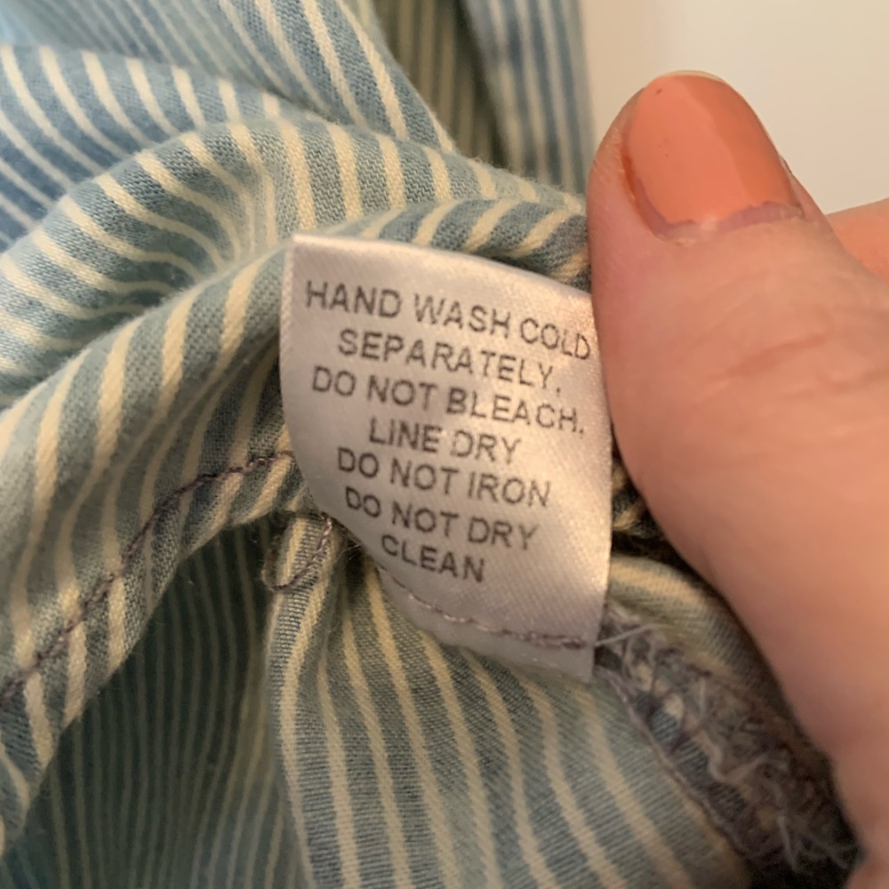 Striped Button-Up Shirt - Picture 6 of 8
